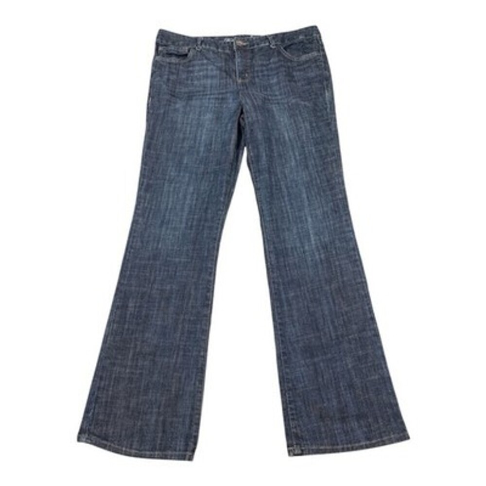 Tommy Hilfiger Jeans Womens Size 14 Blue Hope Bootcut Leg Med Wash Retro Y2K